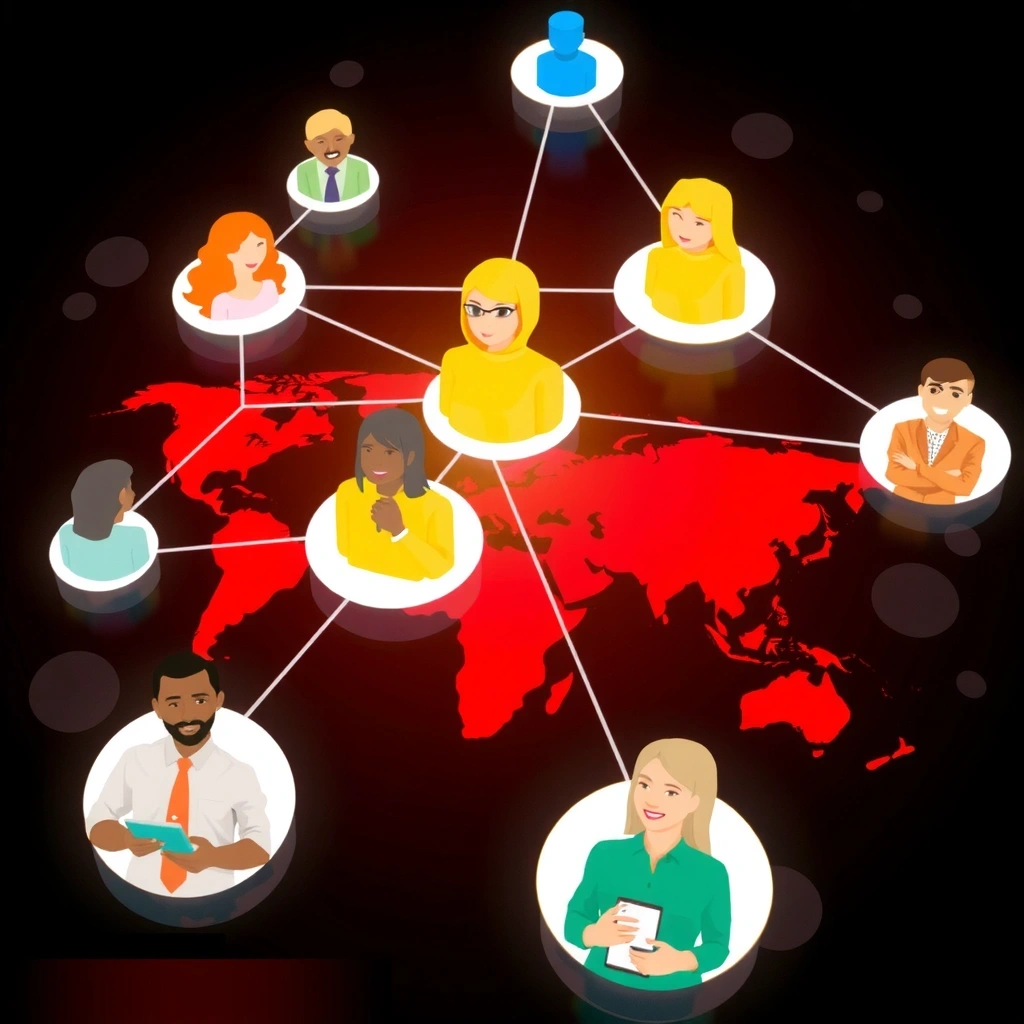 Global community of financial gaming enthusiasts worldwide